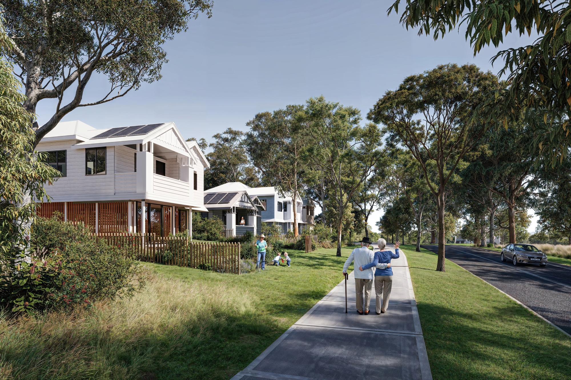 East Lismore Stage 1 - Crawford Road view